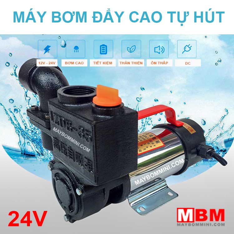 May Bom Cao Tu Hut 24v