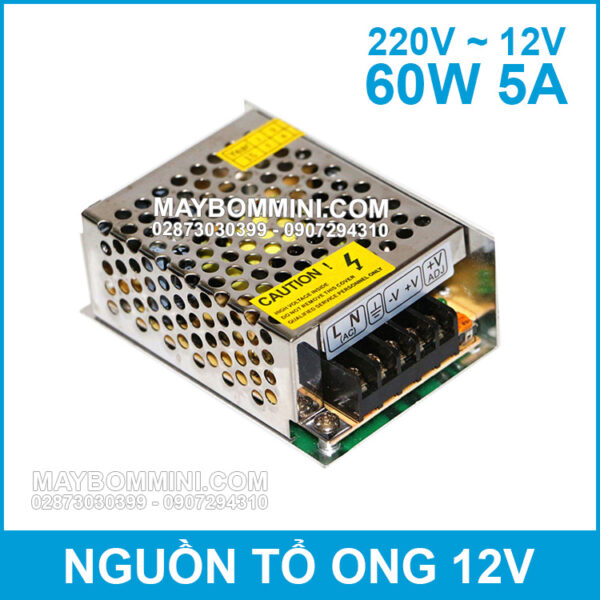 Nguon To Ong 12V 5A 60W