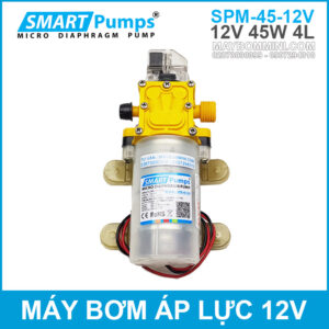 May Bom Ap Luc Mini 12v 45w 4l Smartpumps