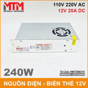 Nguon To Ong 12v 240w Gia Re