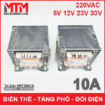 Power 220v 5V 12V 23V 30V 10A Minh Quang Transformer