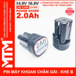 Pin May Khoan 16v8 2ah 4cell Khe B