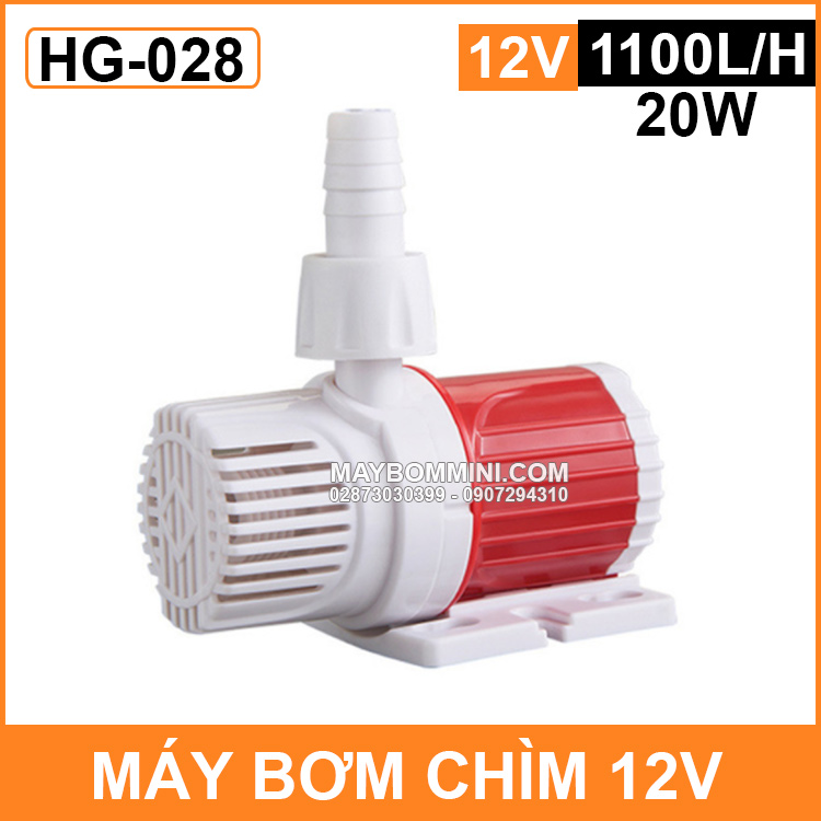 May Bom Chim Ho Ca Mini 12v 20W HG 028