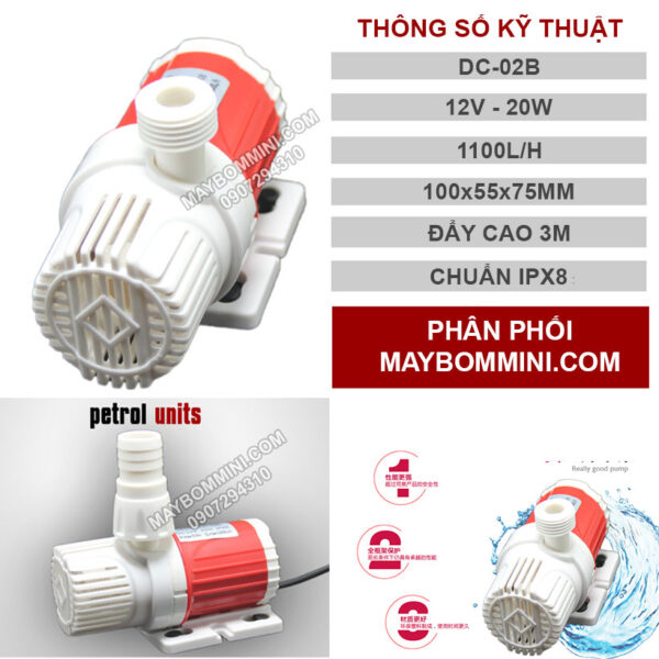 Thong So Ky Thuat May Bom Chim 12v Dc 02b