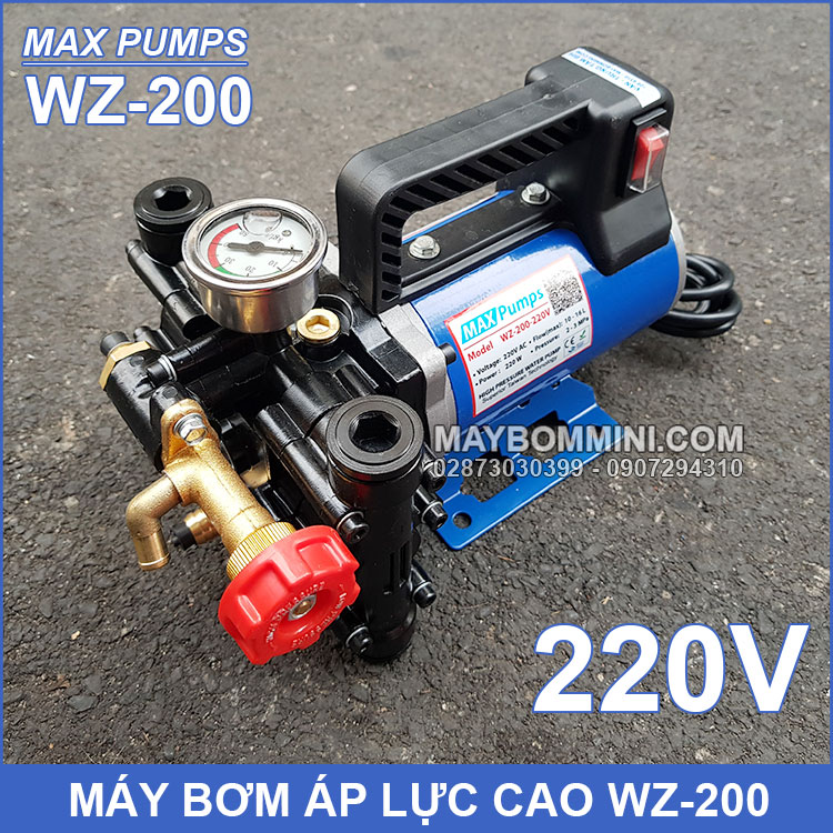 May Bom Ap Luc 220v Maxpumps WZ 200