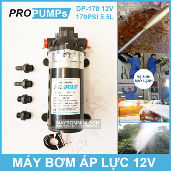 May Bom Ap Luc Propumps DP 170 12V