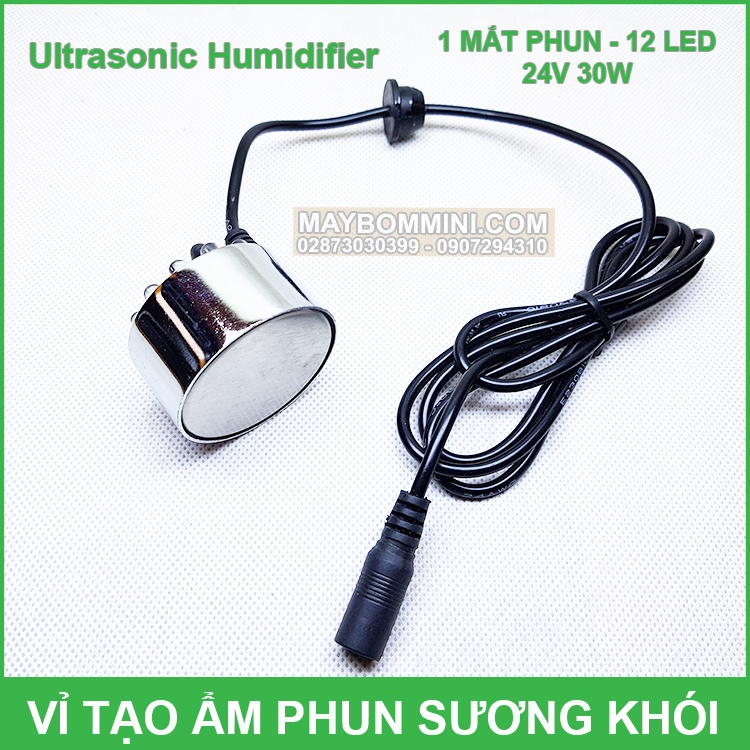 Dau Phun Khoi Mini 24v 1 Mat