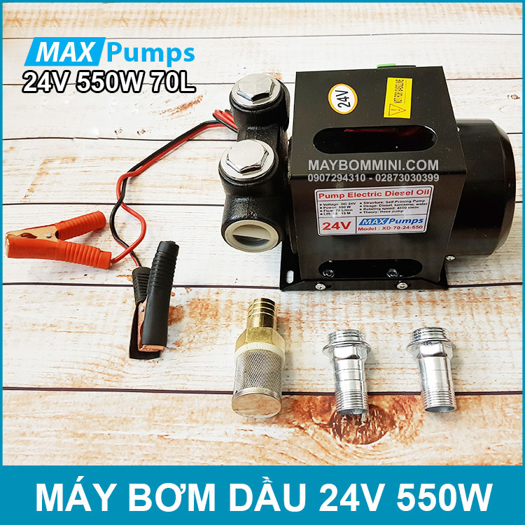 May Bom Dau 24V 550W 70L Maxpumps