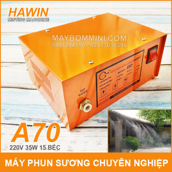 May Phun Suong Chuyen Nghiep Hawin A70 15 Bec