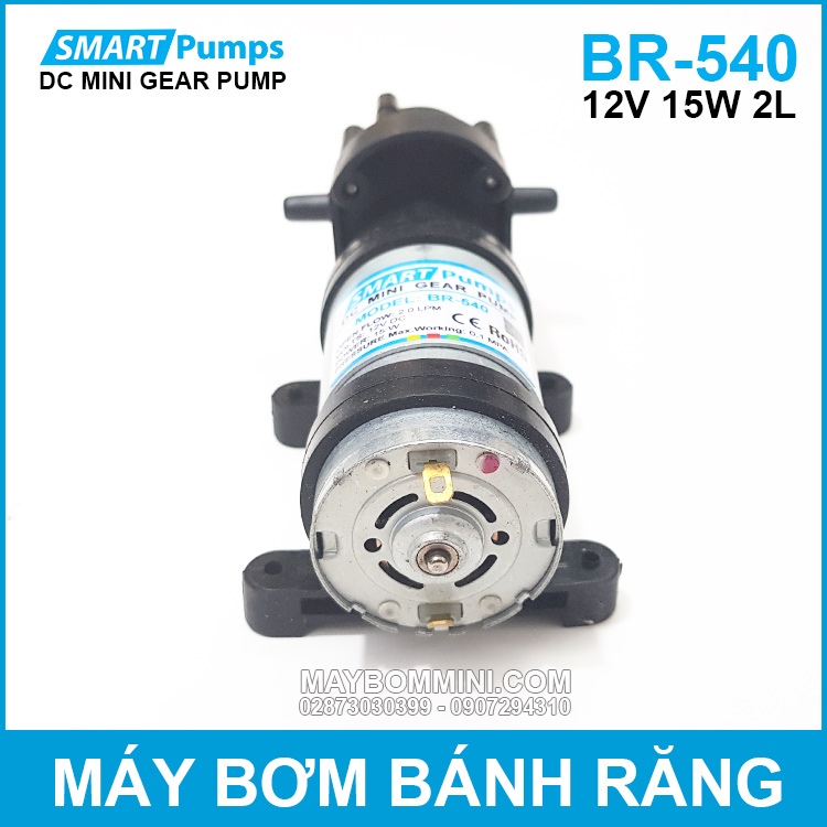 Ban May Bom Banh Rang Mini 12V DP 540