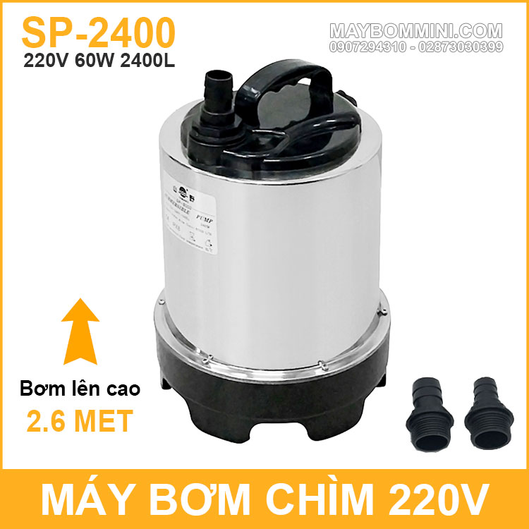 May Bom Chim Inox 220v 60W 2400L SP 2400 Yamano