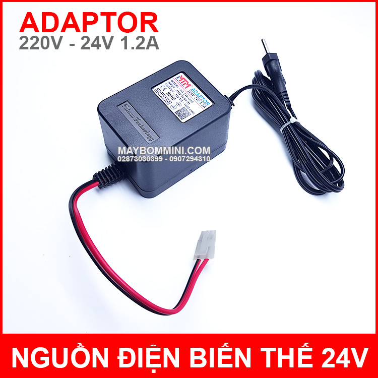Adaptor 24v 1200mah