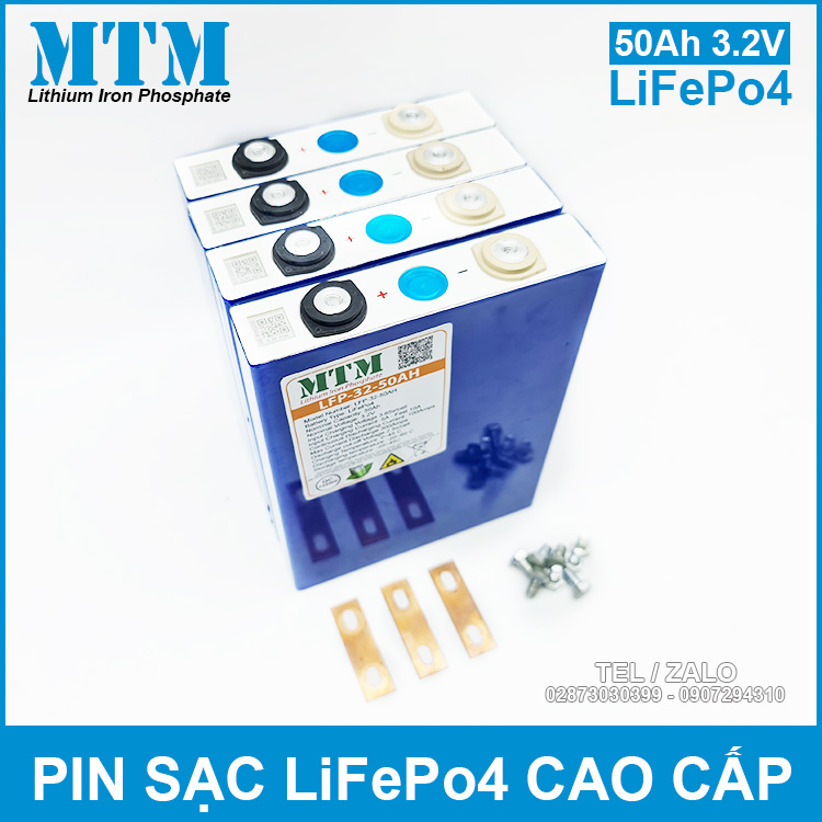 Pin Lifepo4 50ah