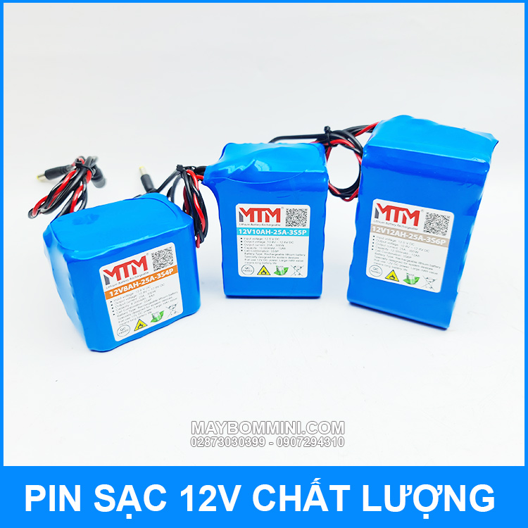 Pin Sac 12v Chat Luong Chinh Hang Gia Re