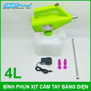 Binh Phun Cam Tay Bang Pin 12V 4 Lit Gia Re
