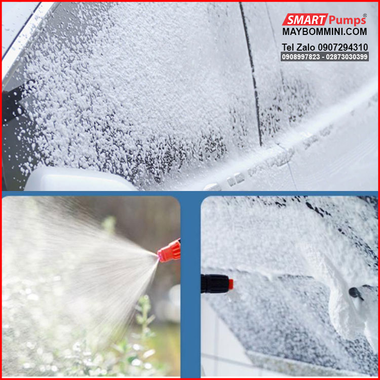 Car Wash Foam Sprayer With 3 Nozzles Foam Lance Watering Flowers Water Spray Gun Foam Generator For Home Kitchen Cleaning