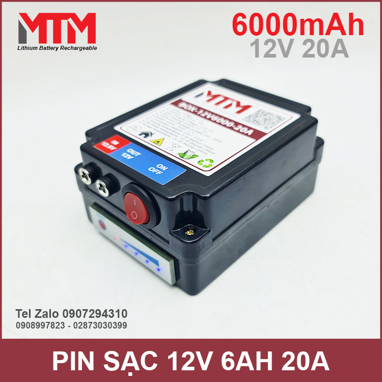 Pin Lithium Lion Ion 12v