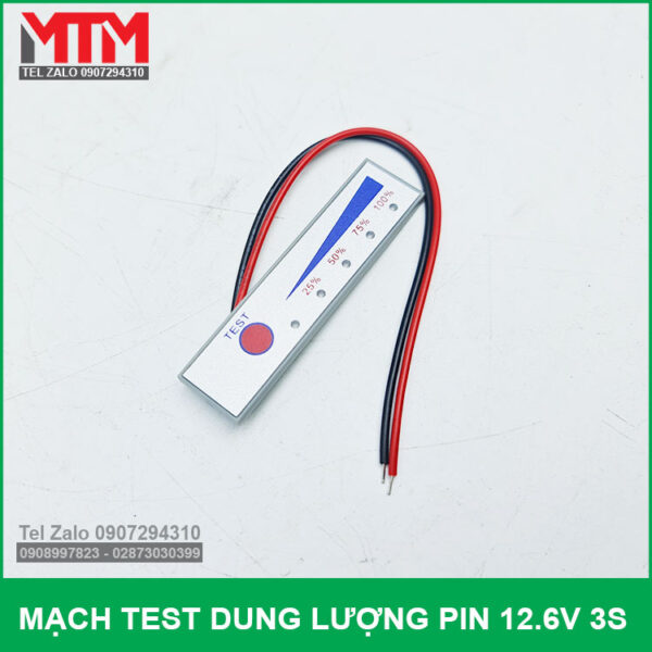 Test Do Dung Luong Pin 3s 12v