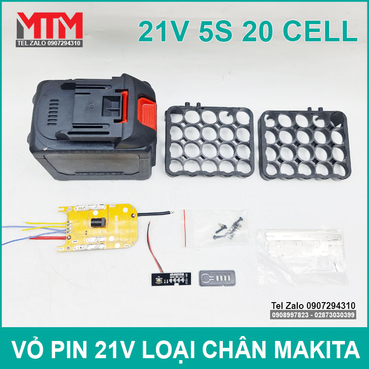 Ban Vo Pin 20 Cell Makita