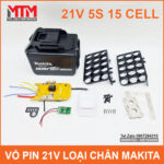 Bo Vo Pin Makita 15 Cell