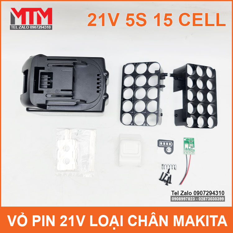 Bo Vo Pin Makita 15 Cell Gia Re