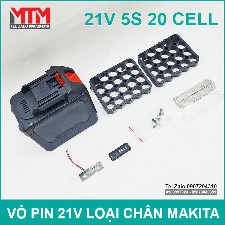 Bo Vo Pin Makita 20 Cell