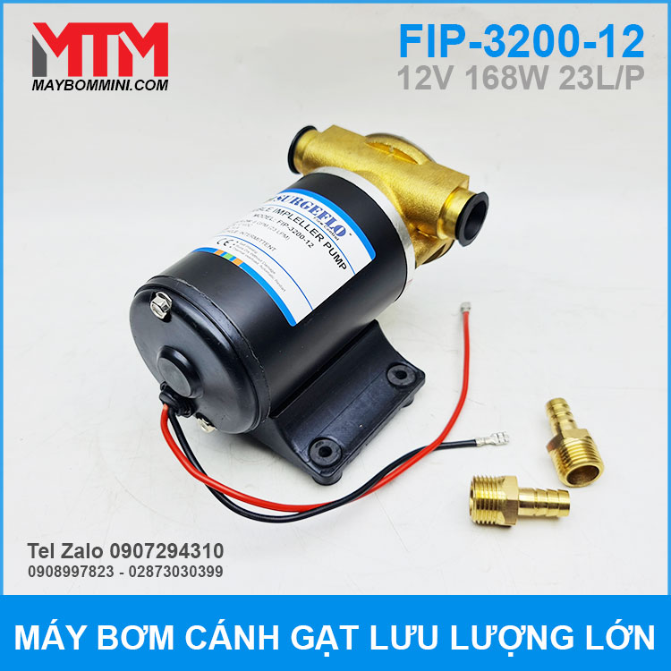 May Bom Nuoc Lam Mat Dong Co Tau SURGEFLO Fip3200 12v