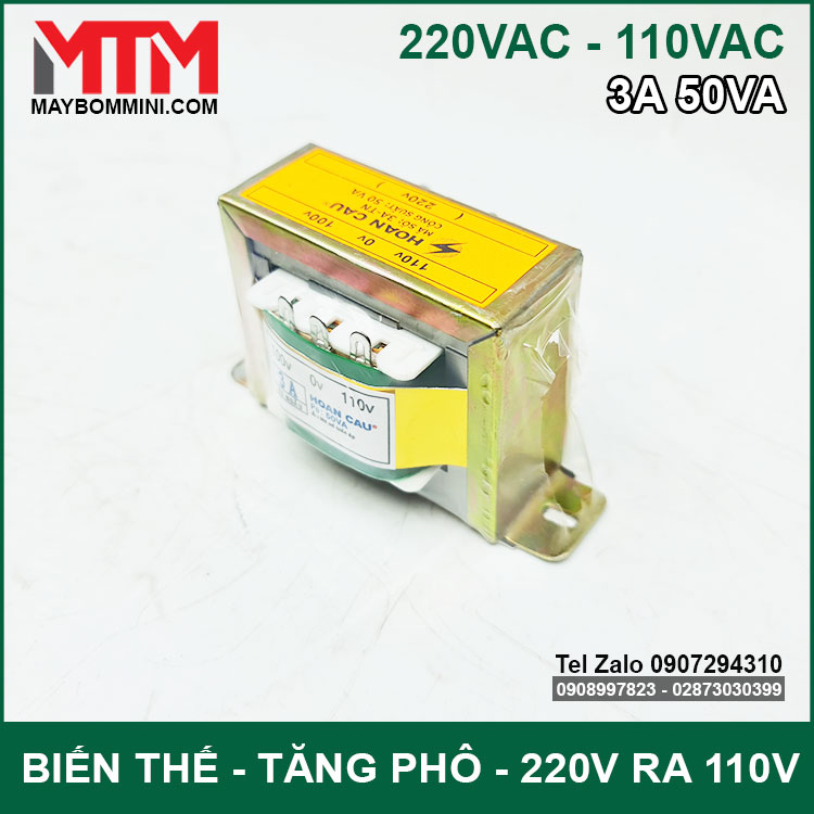 Bien The Tang Pho 220v 110v 3A