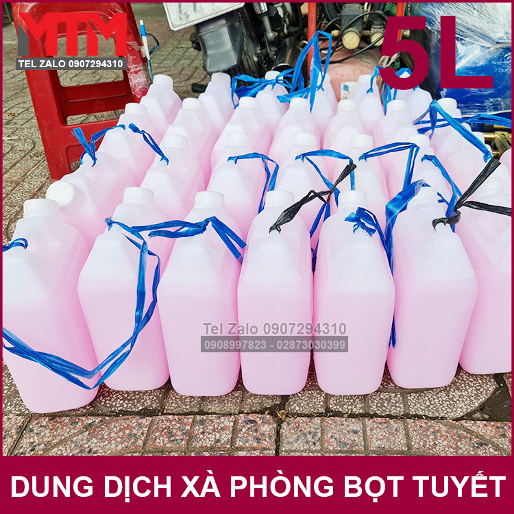 Nuoc Dung Dich Rua Xe Bot Tuyet Dam Dac