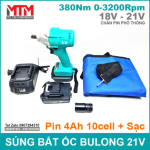 Sung Ban Bulong 380Nm 21V Pin 4ah Va Sac