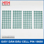 Giay Cach Dien Cach Nhiet Dan Cell Pin 18650
