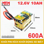 Khoi Pin 3S 12V 10Ah 600A Kich Thuoc