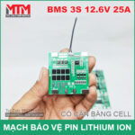 Mach Bao Ve Va Can Bang Pin 3s 18650