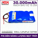 Pin Den Nang Luong Mat Troi 5 Cell 30Ah