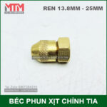 Bec Phun Tru Sau 25mm Dong Thau