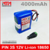 Pin Sac Lithium Li Ion 12v 4000mah 5A Chinh Hang