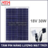 Tam Pin Nang Luong Mat Troi 18V 30W