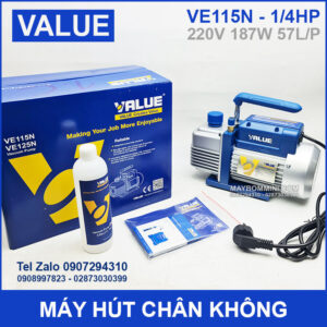May Hut Chan Khong Dien Lanh Cao Cap Value