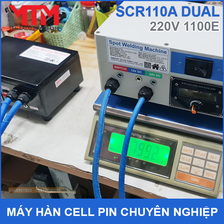 Khoi Luong May Han Cell 1100E Xung Kep