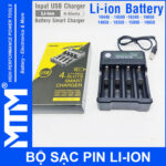 SAC PIN 18650 KHAY 4 CELL BANG CONG USB