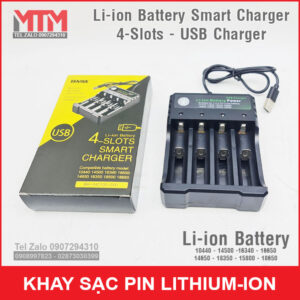 Khay Sac Pin Li Ion 4 Cell