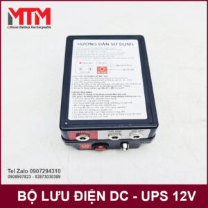 Huong Dan Su Dung Bo Luu Dien Gia Dinh Mini DC UPS 12V
