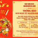 May Bom Mini Thong Bao Nghi Tet Am Lich 2024