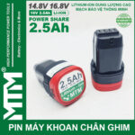 Pin May Khoan Chan Ghim 16v8 2ah 4cell MTM