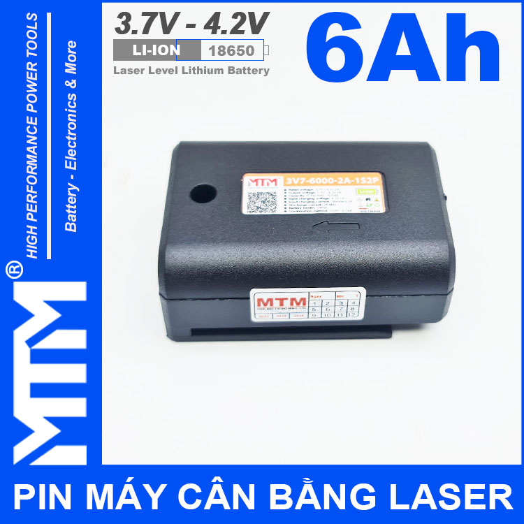 Pin May Ban Cot Can Bang Laser 6000MAh MTM Ngang Pin May Ban Cot Can Bang Laser 6000MAh MTM Ngang