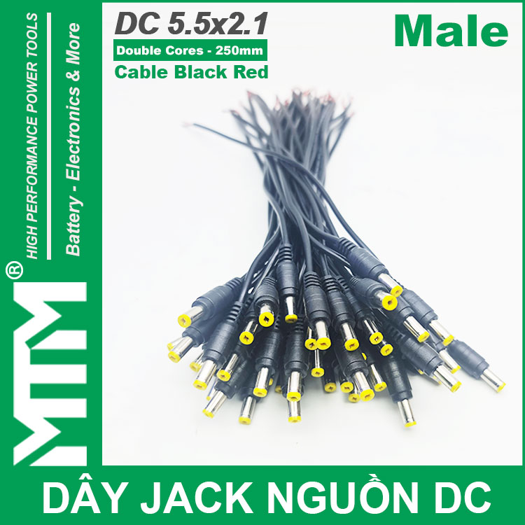 Day Jack DC 250mm Duc Chinh Hang Day Jack DC 250mm Duc Chinh Hang