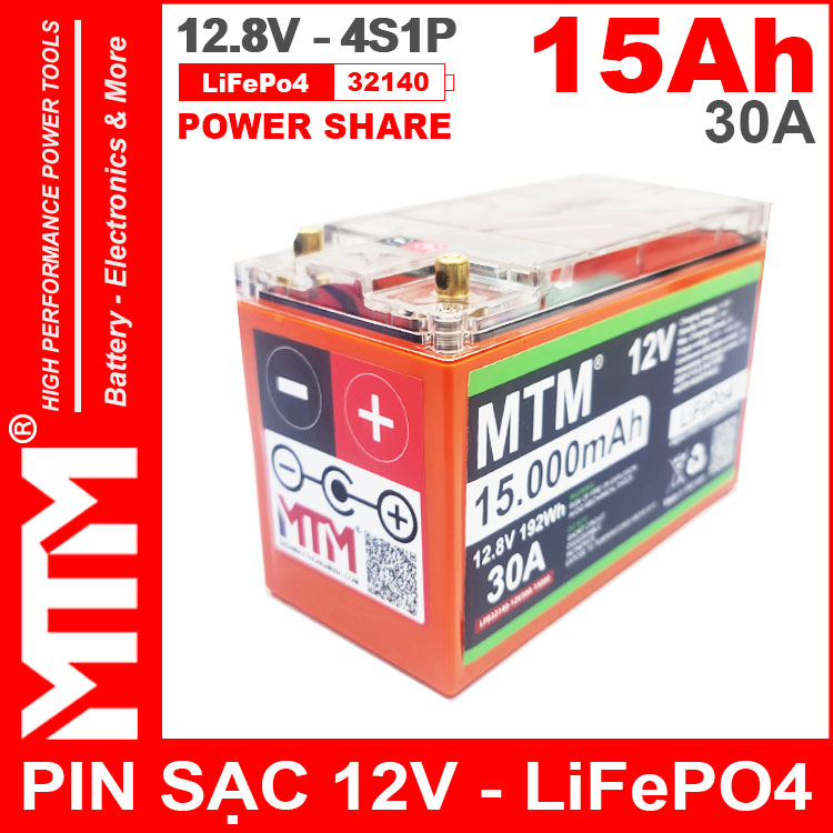 Pin Sat LiFePo4 24V 8S 6Ah 30A MTM Chong Nuoc Pin Sat LiFePo4 24V 8S 6Ah 30A MTM Chong Nuoc