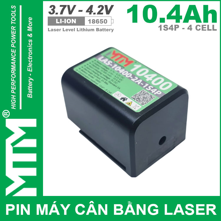 Pin May Ban Cot Can Bang Laser 1S4P 4 Cell 10400mah MTM Chinh Hang Pin May Ban Cot Can Bang Laser 1S4P 4 Cell 10400mah MTM Chinh Hang