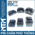 Pin Chan Pho Thong 21V 120A Led 2 Hong Cell 21700 Cao Cap Chinh Hang Gia Re